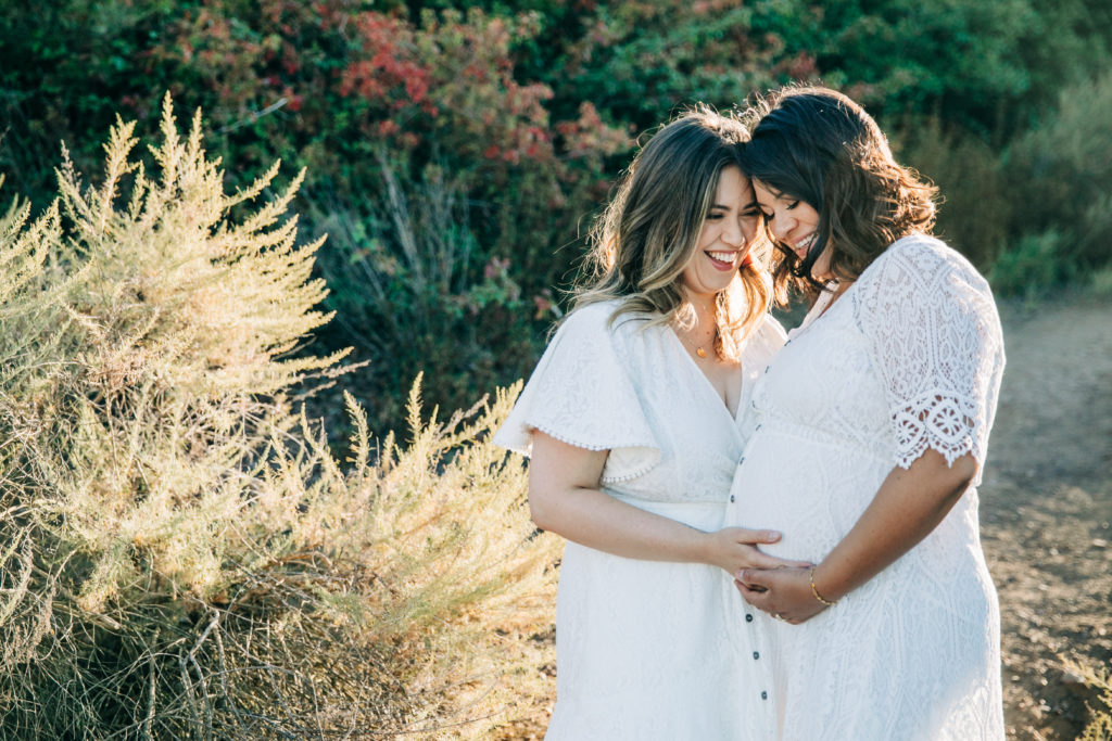 same sex marriage maternity photography